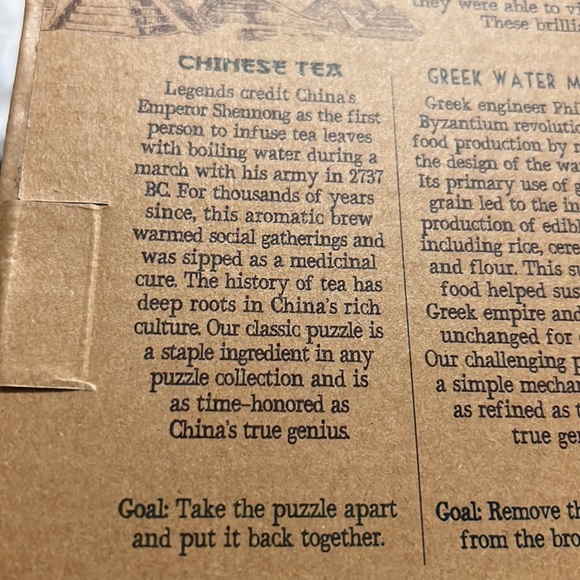 True Genius Brainteaser wood and Metal Puzzles - Picture 11 of 16